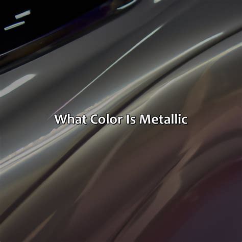 what is metallic dye